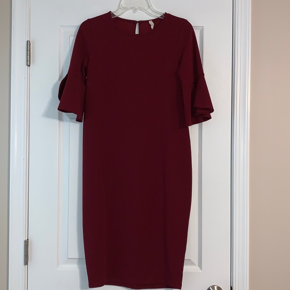 Pink Blush maternity dress
